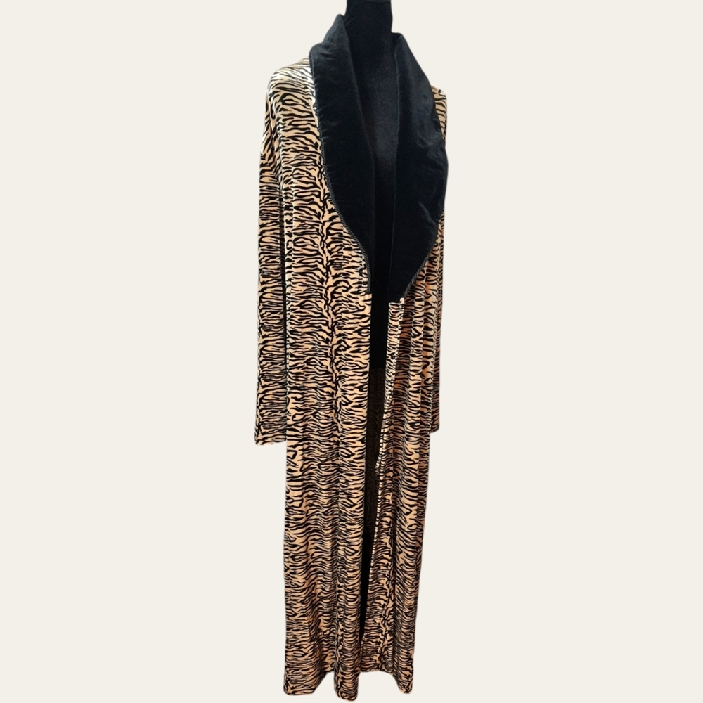 🖤Vintage Diamond Tea Robe - Picture 10 of 12